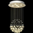 thumbnail image 2 of Patiojoy Modern Crystal Chandelier Flush Mount Ceiling Light with Crystal Balls, 2 of 6