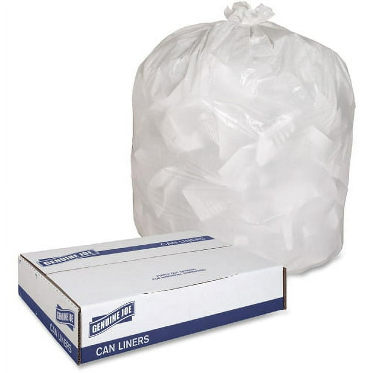 Genuine Joe Heavy-Duty Tall Trash Bags, 13 gal, 150/Box