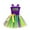 Green, variant on uublik Baby Tutu Skirt Mardi Gras Sling Prom Party Princess Dresses, Sizes 2T-8