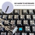 thumbnail image 3 of MERRYHAPY 2Pcs Keycap Remover Kit Tool Steel Black Users Of Mechanical Keyboards, 3 of 8
