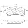 thumbnail image 2 of Centric Parts Ceramic Disc Brake Pad Set with Shims and Hardware, 2 of 4