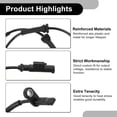 thumbnail image 3 of Unique Bargains ABS Wheel Speed Sensor Rear Left or Rear Right ABS Sensor Anti-lock Braking System Sensor No.9S512B572BA for Fiat 500 2007-2023, 3 of 7