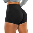 thumbnail image 1 of Pantalones Cortos De yoga GOOANTX Para Mujer Levantamiento De Cadera Arrugas, 1 of 4