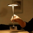 thumbnail image 4 of Retro USB Rechargeable Touch Dimmable LED Light Restaurant Bar Table Lamp, 4 of 5
