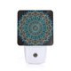 thumbnail image 1 of Balery Mandala Luz Nocturna LED con Sensor Automático, Enchufe con Sensor Crepuscular, Luz Suave de 0.5W para Dormitorio, Pasillo, Baño-US, 1 of 7