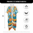 thumbnail image 6 of HELLHERO High Quality Fabrics Bathing Suit Cover Up for Beach Lightweight Quick Dry Multi-Floral, 6 of 6