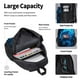 thumbnail image 4 of Disketp Wolf Mochila Estampada de Gran Capacidad con Lonchera y Estuche, Set de 3 Piezas para Estudiantes, 4 of 7