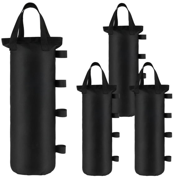 Fznkrag 4Pcs Canopy Weight Bag Oxford Cloth Empty Weighting Sand Bag Reusable Tent Weight Sandbag Canopy Tent Weights Set Canopy Tent Leg Sandbag for Filling Sand Stone