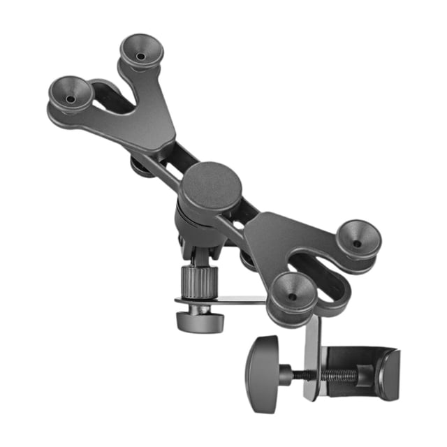 Phone de la tableta ajustable Soporte de la tableta Guitarra para el escenario para la música Músico Músico Fácil Instalar elegante Rotación portátil