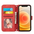 thumbnail image 4 of Mantto for iPhone 14 Pro Max Case with Card Holder,Sleek Leather Crossbody Phone Case with Wallet & Shoulder Strap Flip Magnetic Kickstand Case for iPhone 14 Pro Max, Red, 4 of 8