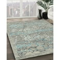 thumbnail image 2 of Ahgly Company Indoor Rectangle Contemporary Silver Gray Abstract Area Rugs, 5' x 8', 2 of 6