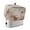 Khaki, variant on Toaster Cover 4 Slice, Brown Geometric Dustproof Bakeware Oven Protector with Top Hook, Modern Oil Painting Abstract Waterproof Small Kitchen Appliance Toasters Dust Cover, 12"x11"x8"