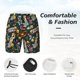 thumbnail image 3 of Balery Vintage Casino Chips Bañador para hombre, shorts de playa de secado rápido con entrepierna y forro de compresión-3X-Large, 3 of 6