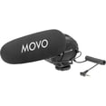 thumbnail image 2 of Movo Photo VXR3031 Supercardioid On-Camera Shotgun Microphone with 2-Step High-Pass Filter for DSLR & Mirrorless Cameras, 2 of 10