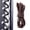 brown, variant on 4 Pack Zero Gravity Chair Elastic Rope Replacement, 2 Long & 2 Short Cords for Outdoor Recliner, Lawn, Beach Leisure Chair, Black