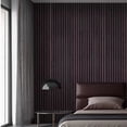 thumbnail image 4 of OIUR Waterproof Striped Wallpaper Self-Adhesive Textured Wallpaper Moisture-Proof Peel And Stick Wallpaper for Living Rooms Bedrooms Walls Closets Cabinets, 4 of 7