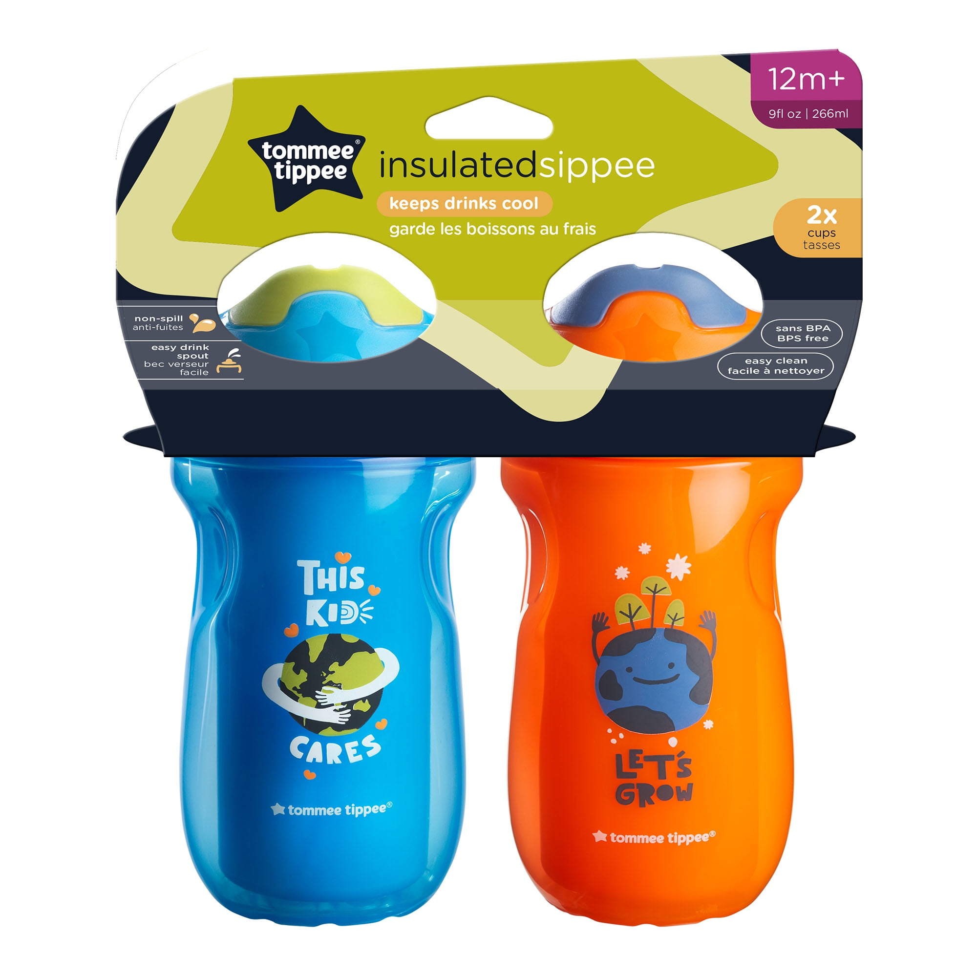 Tommee Tippee® Insulated Non-Spill Staw Cup - Assorted, 1 ct - Pay Less  Super Markets
