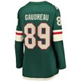 thumbnail image 3 of Women's Fanatics Frederick Gaudreau Green Minnesota Wild Home Breakaway Player Jersey, 3 of 3