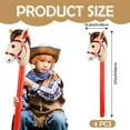 thumbnail image 2 of 4 PCS Inflatable Stick Horse, KUAOOAUK Horsehead Stick Balloon, Cute 37 Inches Horse Stick for Kids Horse Birthday Decorations Christmas Cowgirl Cowboy Party Supplies, 2 of 7