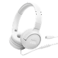 thumbnail image 1 of JBL Tune 520C USB-C - Hi-Res wired on-ear headphones - White, 1 of 7