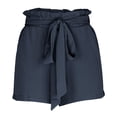 thumbnail image 6 of IROINNID Women's Solid Drawstring Streetwear Elastic Jogger Shorts, 6 of 8
