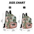 thumbnail image 2 of FORMRS Mini Backpack Purse for Women Travel Daypack Casual Shoulder Bag, Pink Sleeping Cat, 2 of 7
