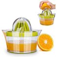 thumbnail image 1 of Extractor de jugo de cítricos de naranja y limón manual multifuncional 4 en 1 Extractor de jugo de cítricos de naranja, jengibre y ajo plano manual (verde) ER, 1 of 5