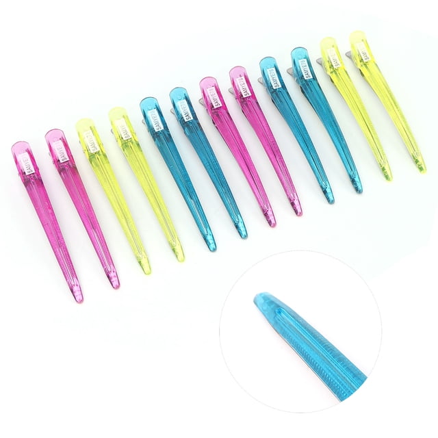 Clip De Pico De Pato, Clip De Seccionamiento No Fácil De Romper Portátil Para Maquillaje Para La Belleza De La Mañana Para Lavarse La Cara Para Cocinar YLSHRF Sectioning Clip