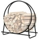 thumbnail image 1 of Estante para leña y troncos, tubular, de acero, para almacenamiento de madera, COSTWAY 30, 1 of 7