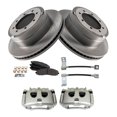 thumbnail image 3 of Kit de pastillas y discos de freno TRQ semimetálicas para Ford F-350 2017-21, 3 of 9