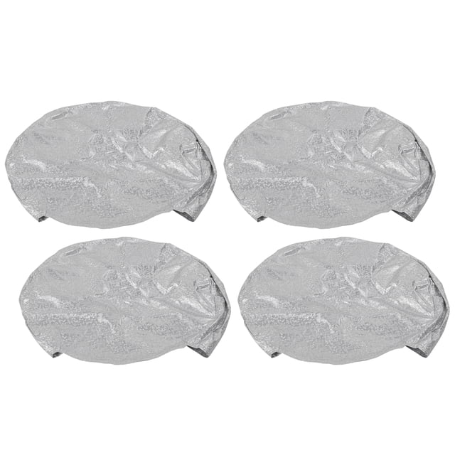 Cubierta de rueda, 4 piezas, cubierta de neumático, protector de neumático impermeable, cubierta de neumático diseñada para precisión