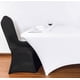 thumbnail image 2 of Cubierta de mesa elástica de spandex para mesas plegables estándar: protector de mantel rectangular universal para bodas, banquetes y fiestas (3 tamaños, 4 colores), 2 of 4