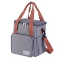 thumbnail image 1 of Fiambrera reutilizable para la playa de la comida campestre del trabajo, un bolso más fresco hermético con la correa de hombro ajustable, 1 of 5