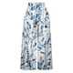 thumbnail image 1 of ICHUANYI Clearance Women Casual Printing Pockets Elastic Waist Comfortable Straight Loose Pants(Light Blue, M) ICHUANYI WER2023080703296, 1 of 4