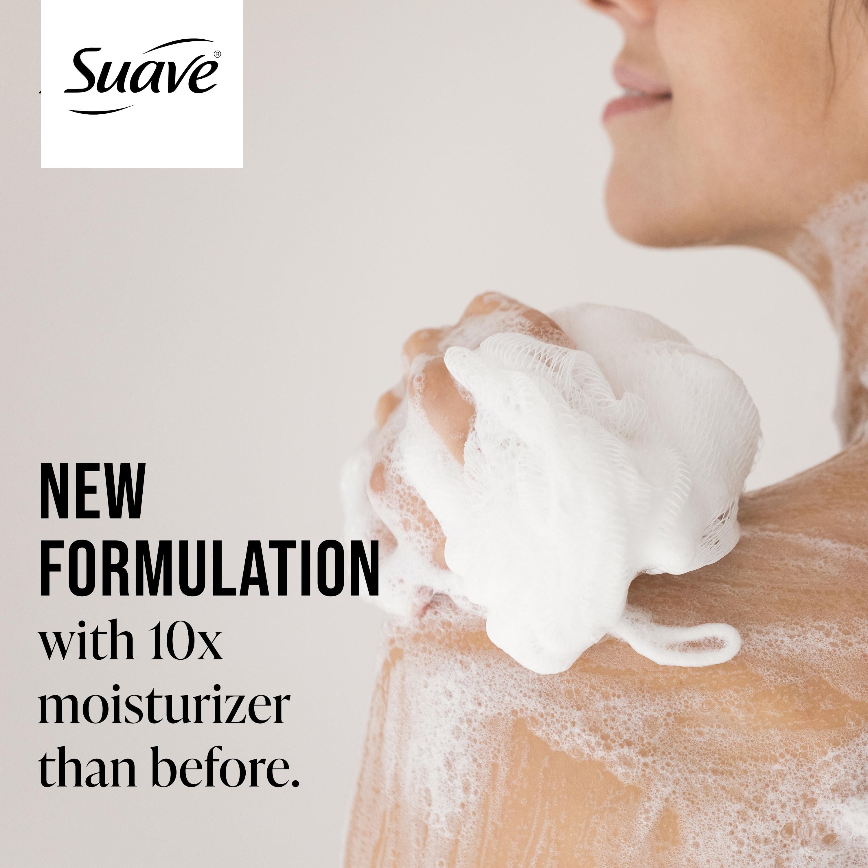 (2 pack) Suave Essentials Moisturizing Body Wash, White Tea Lavender, 18 oz