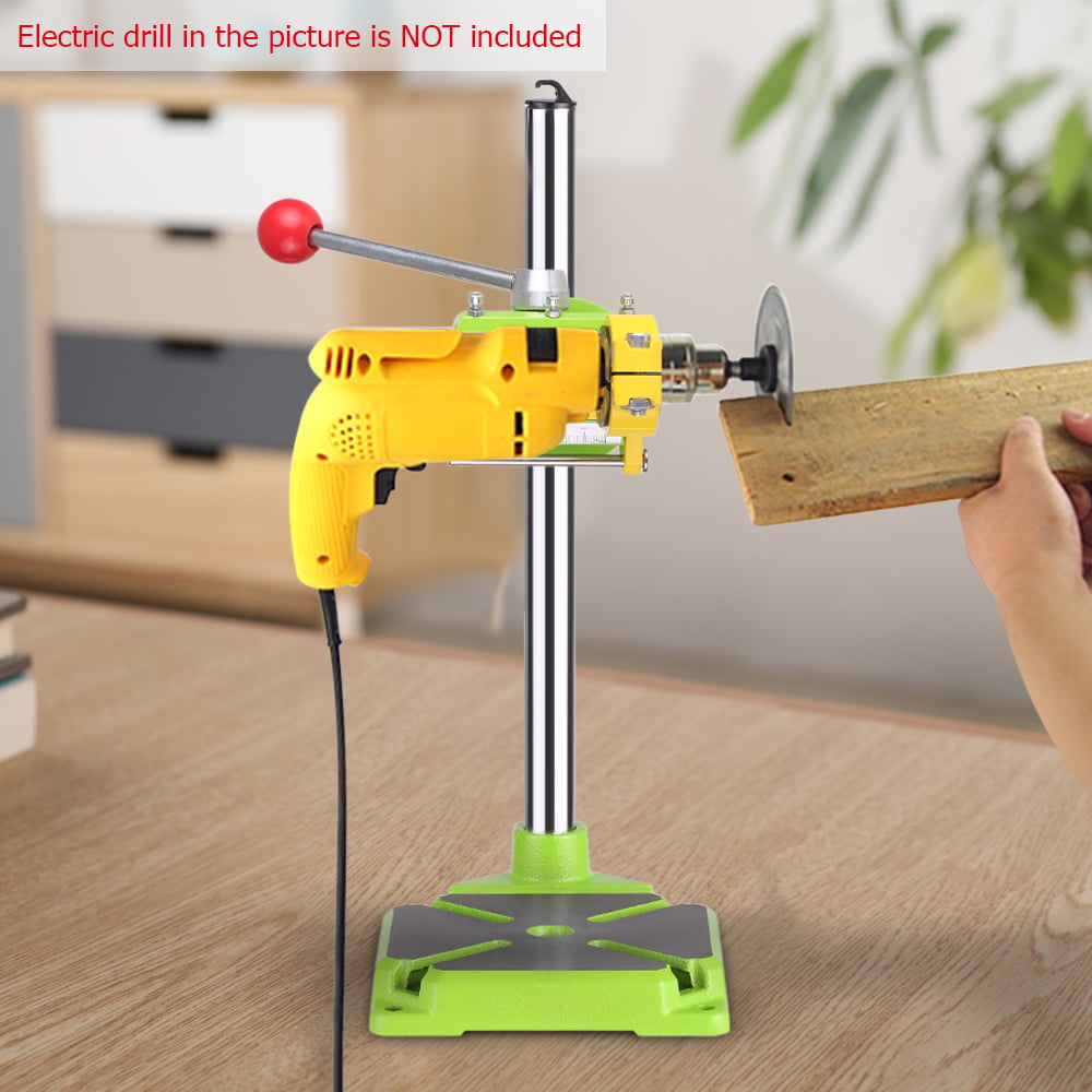 HUBEST Drill Press Rotary Tool Work station Drill Press Working Station for Drill Workbench Repair drill Press Table 90/°Rotating Fixed Frame