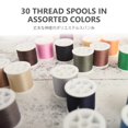 thumbnail image 2 of Juego de hilos de coser LEONIS de 24 colores, 50 yardas cada uno, 2 of 6