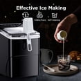 thumbnail image 2 of Máquina de hielo de encimera Silonn 26 kg/24 h, 9 cubitos de hielo en 6 minutos, 2 of 7