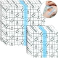 thumbnail image 1 of Transparent Stretch Shower Cover Waterproof Adhesive Bandages, 50 Pieces 4 x 4 Inch, 1 of 5