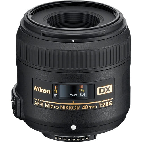 カメラ レンズ(単焦点) Nikon AF-S DX Micro NIKKOR 40mm f/2.8G Lens (Black) - 2200