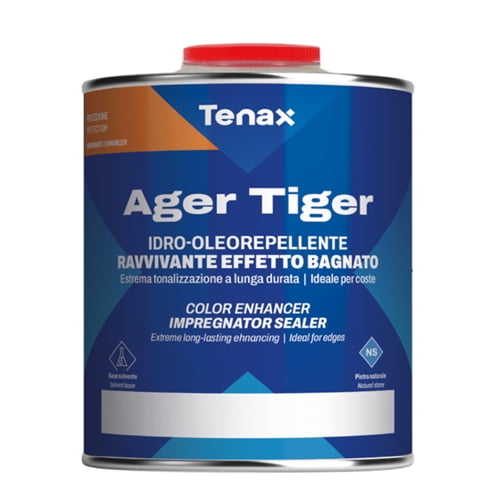 Tenax - Ager Tiger Color Enhancer   Sealer for Exotic Stones 1 Liter