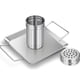 thumbnail image 5 of Soporte Para Asador De Pollo Y Cerveza, Soporte Para Pollo De Acero Inoxidable, Estante Para Barbacoa Para Horno Ahumador A La Parrilla Sweethay HA035769-00, 5 of 6