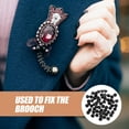 thumbnail image 2 of MOVTOTOP 100pcs Pin Back Clutch Pin Back Locking Pin Locking Back Enamel Pin Tie Tack, 2 of 7
