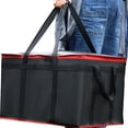 thumbnail image 6 of Red  Food Delivery Bag,1pc Insulated Food Delivery Bag for Pizza Delivery, Grocery- Cooler Bag, Food Warmers for Parties, Catering Supplies for Doordash, Thermal Bags for Cold And Hot Food Carrier, 6 of 9