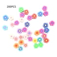 thumbnail image 2 of Perles en Argile Polymère DIY 200 Pcs Perles Intercalaires Colorées Perles Souples pour Bracelets, 2 of 10