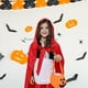 thumbnail image 4 of 1 juego de disfraces de capucha, disfraz de Halloween para niños, ropa de disfraces para niños y niñas, 4 of 6