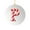 P, variant on yulier 26 Initial Letters Christmas Ornaments, Personalized Christmas Candy Cane Initial Ornaments, Christmas Tree Decorations 3.9" Round Acrylic Hanging Pendant Christmas Gifts