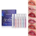 thumbnail image 2 of Lip Gloss Transparent Glitter Lip Gloss Transparent Lip Gloss Waterproof Long Lasting Moisturizing Glitter Lip Gloss Makeup Lip Glaze, 2 of 8