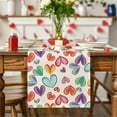 thumbnail image 4 of Jacenvly Clearance Valentines Decor Colorful Love Table Flag Valentine's Day Restaurant Living Room Tabletop Decoration Wedding Anniversary Ambience Decoration 4 Sizes Available Valentine's Day Signs, 4 of 6