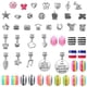 thumbnail image 5 of Kit de fabricación de pulseras con dijes Acejoz, 85 unidades, para adultos y niños, 5 of 7